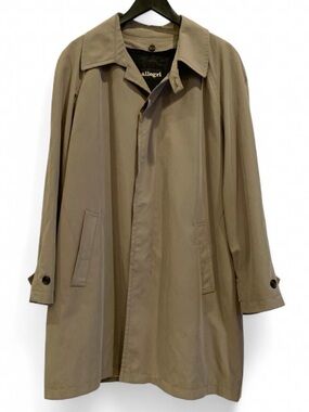 Allegri Italy Men's US Size 44 Beige/Khaki Waterproof Trench Coat